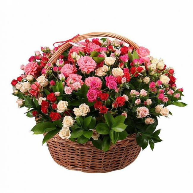 Букет цветов "Яркая сказка"