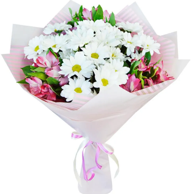 Букет цветов "Дуновение ветерка"